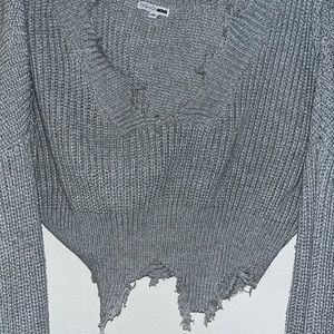 Warm knit crop top 🍂